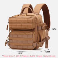 Mochila de Viaje Mini Unisex Camuflaje Táctico Bolsa de Pecho para Escalada al Aire Libre - details 3