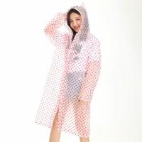 Chubasquero largo grueso de EVA para adultos, Poncho no desechable, impermeable, transparente, 1 piezas - details 5