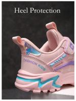 Zapatos deportivos de marca para niños, cómodos zapatos para correr al aire libre, zapatillas impermeables para niñas, Tenis Infantiles, zapatos antideslizantes rosas para niños - details 10