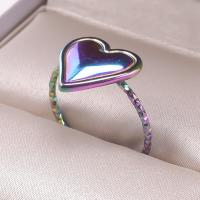 Joyería para dedos de niña, Anillos de corazón para mujer, accesorios, Anillo de acero inoxidable, suministros de amor, Anillos DIY, regalo del Día de San Valentín - details 21