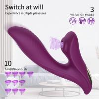 Vibrador estimulador con ventosa para clítoris para mujer, consoladores con punto G, succión al vacío, masajeador vaginal, masturbador femenino, productos para adultos, juguete sexual para mujer, modo de pareja - details 6