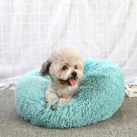 Cama redonda de felpa para gatos, cojín suave y largo, cesta para perros, productos para mascotas, alfombrilla para animales, sofá para dormir - details 11