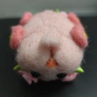 Juguete de fieltro Pui Molcar terminado, Animal bonito creativo, muñeco de juguete hecho a mano, juguete de fieltro de lana, juguete de fieltro de lana DIY, regalo para niños - details 40
