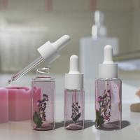 Botellas cuentagotas de aceite esencial de 20-50 ml, botellas recargables de plástico blanco, envases de líquidos cosméticos vacíos - details 2