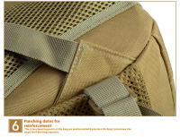 Mochilas Militares Tácticas 30L Mochila de asalto del ejército mochila de senderismo para Camping, Senderismo, etc. - details 15