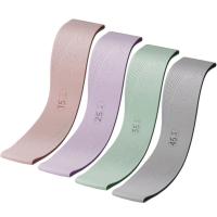 Silicona con 4 niveles de resistencia, bandas elásticas de entrenamiento con bucle de ejercicio para yoga en casa - details 2