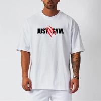 Oversized Loose Casual Sport Men T-shirt Summer Breathable Quick Dry Gym Fitness Bodybuilding Workout Fashion Short Sleeves Tees - details 17
