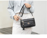 Bolso de mensajero negro de las mujeres 2025 verano de gama alta pequeña bolsa de gran capacidad de moda bolso de hombro de las mujeres - details 3