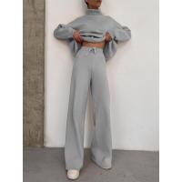 Traje informal de punto con cordones para mujer, traje de dos piezas, moda de otoño e invierno, nuevo - details 2