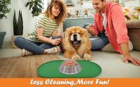 Alfombrilla impermeable para cuenco de comida para perros, silicona, antideslizante, alfombrilla para mascotas para perros y gatos - details 0
