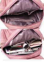 Mochila de Cuero pu para Mujer, Bolsa de viaje informal, Monedero, 2 Piezas - details 8