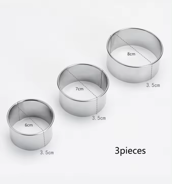 Molde de Dumplings WALFOS 304 Acero Inoxidable Cortador de Cocina Herramienta para Hacer Panqueques y Masa de Metal Adecuado para Todo Tipo de Cocina Estilo Universal - 1