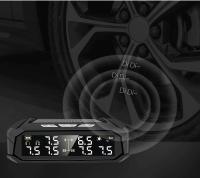 Reloj Solar TPMS Sistema de supervisión de presión de neumáticos automático 4 sensores presión de neumáticos de 8bar adecuado para varios vehículos - details 6
