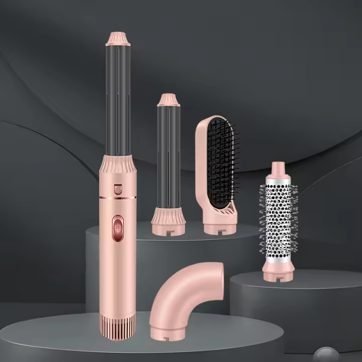 Secador de Cabello Portátil 2025 Función de Múltiples Cabeza Peine de Aire Caliente Automático para el Hogar Rizador - 1