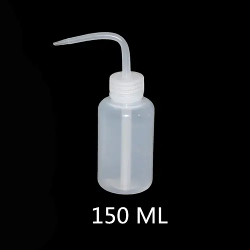 Olla de riego de 1 piezas, botella de agua transparente de 150/250/500ml, larga y curvada, contenedor de líquido, hervidor de agua - 1