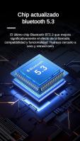 SANLEPUS Altavoz Bluetooth con Sonido HD, Altavoz Inalámbrico Portátil con Luces Intermitentes de Colores, IPX5 Resistente al Agua, Hasta 10H de Tiempo de Reproducción, Emparejamiento TWS, BT5.3, para Hogar/Fiesta/Exterior/Playa - details 8