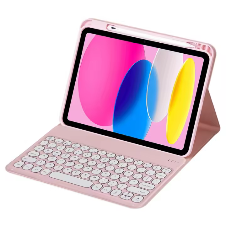 Funda de teclado para Xiaomi Pad 5/5 Pro, 11 pulgadas, con portalápices, teclado inalámbrico en español - 1