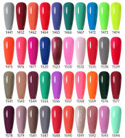 Esmalte de Uñas Clou Beaute 10pcs 8ml Botella de Vidrio Blanco Semi Permanente con Diseño de Lentejuelas Coloridas para Arte de Uñas - details 4