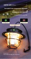 Linterna de Camping LED Retro Luz de Camping Portátil, Sin Ajuste, Impermeable, Recargable para Exteriores - details 6