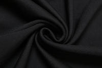 Viento 2024 Primavera/Verano nueva moda mujer puro deseo temperamento largo Color sólido cuello inclinado fuera del hombro vestido adelgazante - details 9