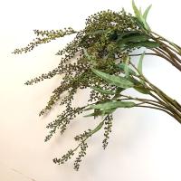 Planta Artificial de tacto Real, rama de fruta, arte Floral hecho a mano, plantas verdes simuladas, plantas falsas realistas, decoración de jardín al aire libre - details 16