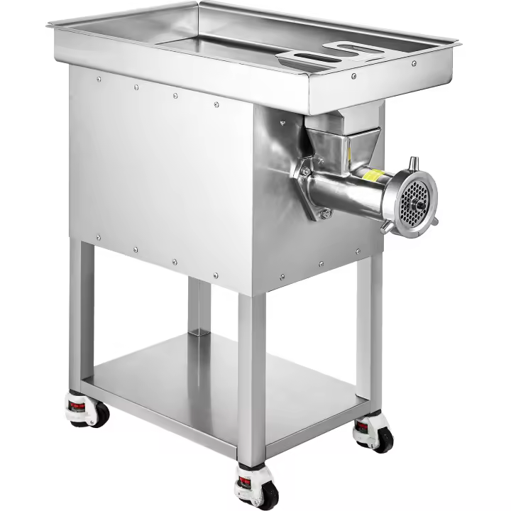 SucceBuy Picadora de carne, Picadora de carne eléctrica con cuchilla, Placa de molienda, Fabricante de salchichas, Picadora de carne comercial de acero inoxidable - 1