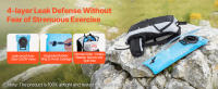 SucceBuy Mochila de hidratación, paquete aislado con vejiga de agua de TPU, mochila de agua con almacenamiento para hombres y mujeres, mochila hidráulica para senderismo, correr, ciclismo, camping - details 3