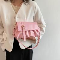Bolso bandolera elegante para mujer con correa ajustable desmontable - Diseño tejido elegante de color sólido, forro de poliéster, cierre de hebilla, perfecto para ocasiones informales o formales, bolso bandolera informal |   Bolso bandolera elegante | - details 1