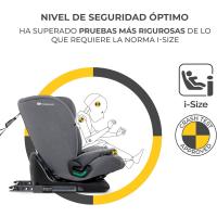 Silla de Coche Isofix para Niños Grupo 1/2/3 9-36 Kg Normativa R129 Protectores Laterales - details 13