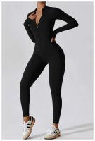 Monos de Sport de Manga Larga Conjunto de Yoga para Mujeres Traje Deportivo de Un Piez - details 35