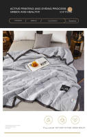 Manta de Cuadros de Verano Wostar Material de Poliéster Suave Cubierta de Cama de Lujo - details 6