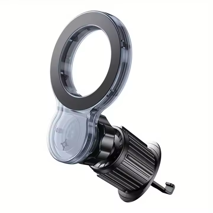 Soporte magnético para teléfono: soporte giratorio ajustable de 360 ° para coche para todos los teléfonos, adecuado para Android, Samsung y Apple - 1