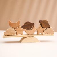 Juguetes de enhebrado de animales para bebé, balancín de madera, juegos de mesa, Montessori, habilidad práctica, bloques - details 8