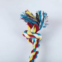 Juguete de Cuerda de Algodón Doble Nudo Vibrante Diseño Colorido para Cachorros Energéticos - details 1