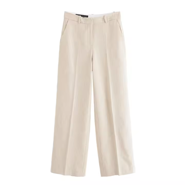 OUWU- 2025 Conjuntos De 2 Piezas De Verano Para Mujer, Chalecos Sólidos Informales A La Moda, Abrigos Y Pantalones Rectos, Ropa De Calle Elegante Para Mujer, Dos Trajes - 1