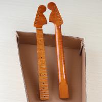 Cuello de Guitarra Eléctrica de Madera de Arce Canadá Roastado con 6 Cuerdas Marca V-glorify Estilo Artesanal Brillo Grande - details 2
