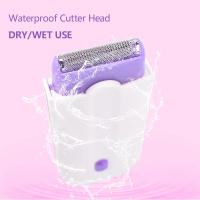 Depiladora recargable por USB para mujer, afeitadora corporal portátil, herramienta rotativa de eliminación de vello facial, piernas, Bikini y labios - details 5
