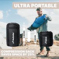 MalloMe Saco de Dormir Ultraligero y Impermeable para Adultos Compacto y Ligero para Niños, Saco de Dormir para Invierno, Saco de Dormir Ligero para Montañismo y Camping - details 31