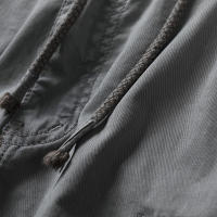 Men's Cargo Shorts Fit Short Outdoor Multi-Pocket Cotton Work Casual Shorts with No Belt - details 10