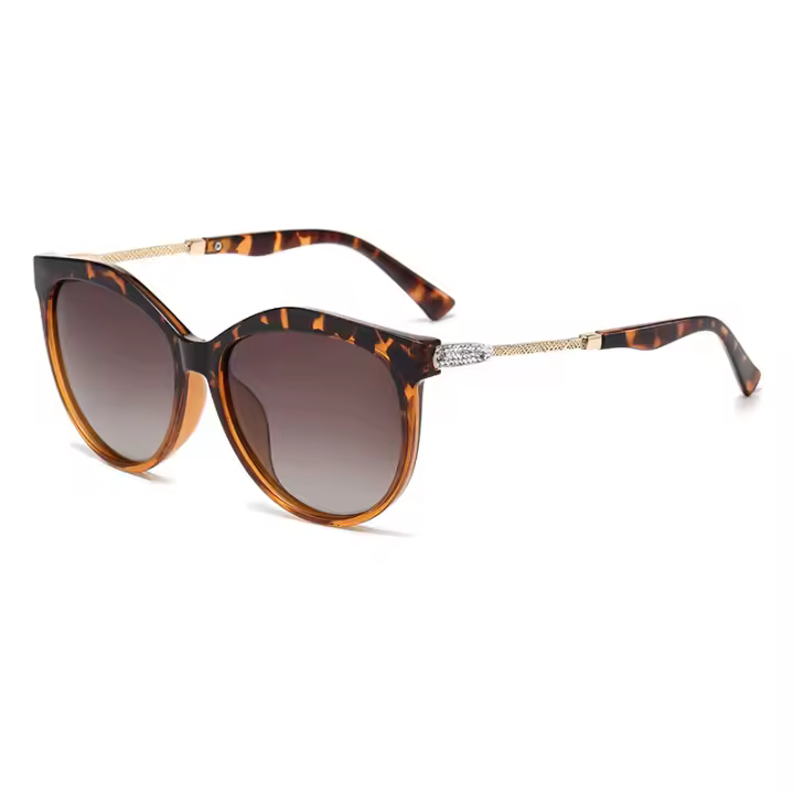 Gafas de Sol Polarizadas de Moda para Mujer Protección UV de Diamantes Joyería de Relojes - 1