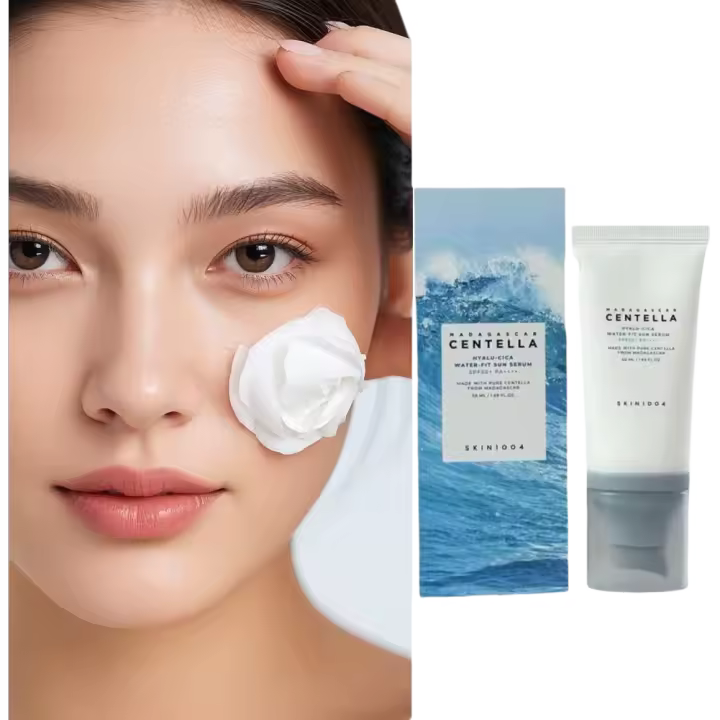 SPF50 + Centella protector solar hidratante VC Spray Set Protector Facial bloqueador solar crema para la piel Protector solar cuidado Protector solar corporal - 1