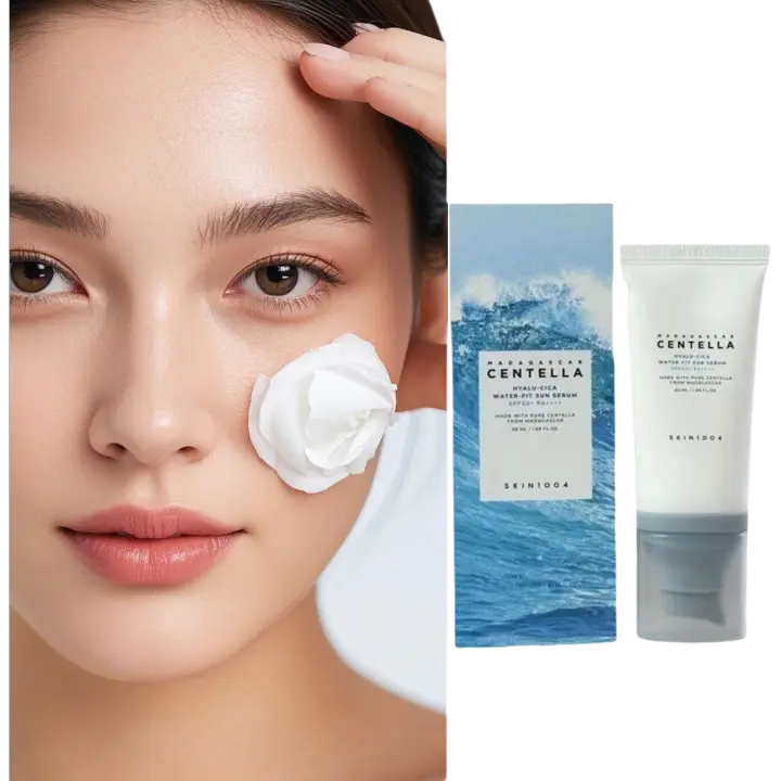 SPF50 + Centella protector solar hidratante VC Spray Set Protector Facial bloqueador solar crema para la piel Protector solar cuidado Protector solar corporal - 1