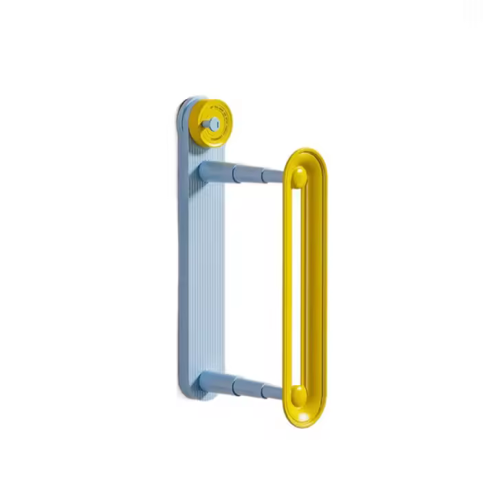 Perchero con ventosa para ropa, estante telescópico sin perforaciones para secado de ropa, colgador extensible de plástico para ahorrar espacio, apilador de viaje - 1