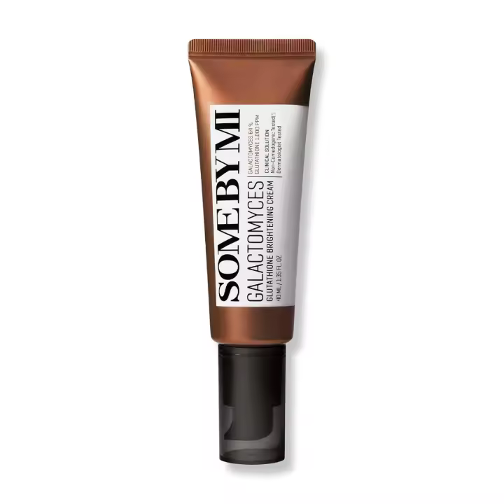 SOME BY MI Galactomyces Brightening 1.35oz, 40ml Hidratante de ácido hialurónico Crema facial diaria de glutatión para suavizar - 1