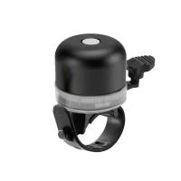 Timbre de bicicleta con luz, bocina de bicicleta recargable por USB de 3 modos, lámpara de luz plegable para bicicleta eléctrica, accesorios para montar - details 0