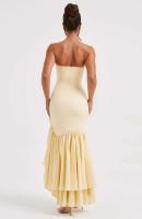 Vestido de Tanga de Moda Verano 2024 para Mujeres Cinturón de Mochila Liso, Espalda Abrejada, Ajuste Delgado - details 11