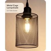 Lámpara de Pie LED Regulable Lámpara de Pie Vintage de 3 Luces con Bombillas E27 - details 3