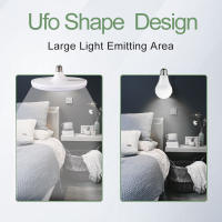Bombillas LED E27 2PCS Lámpara UFO 220V Bombilla de 20W 30W 40W 50W Súper Brillante para Iluminación de Casa en Cocina y Habitación Color Blanco Fabricado en China - details 12