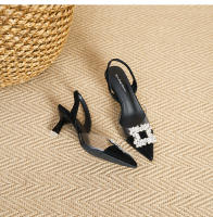 Elegantes sandalias de tacón alto con punta de diamante - details 22