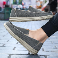 Zapatillas deportivas informales para hombre, zapatos planos de lona, cómodos, ligeros, para conducir, trabajo clásico, caminar - details 9